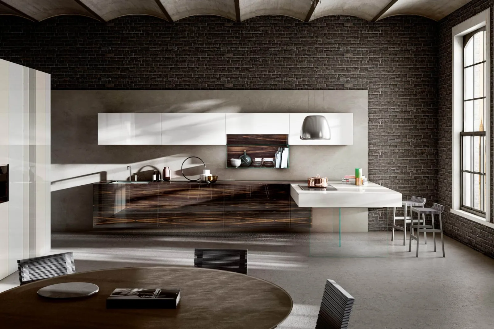 Cucina Design In Legno 36e8 1095 Di Lago