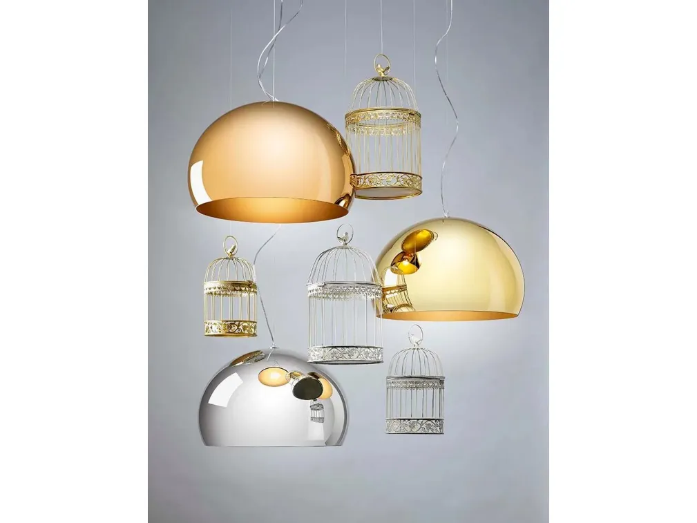 Lampada a sospensione Fl/y di Kartell