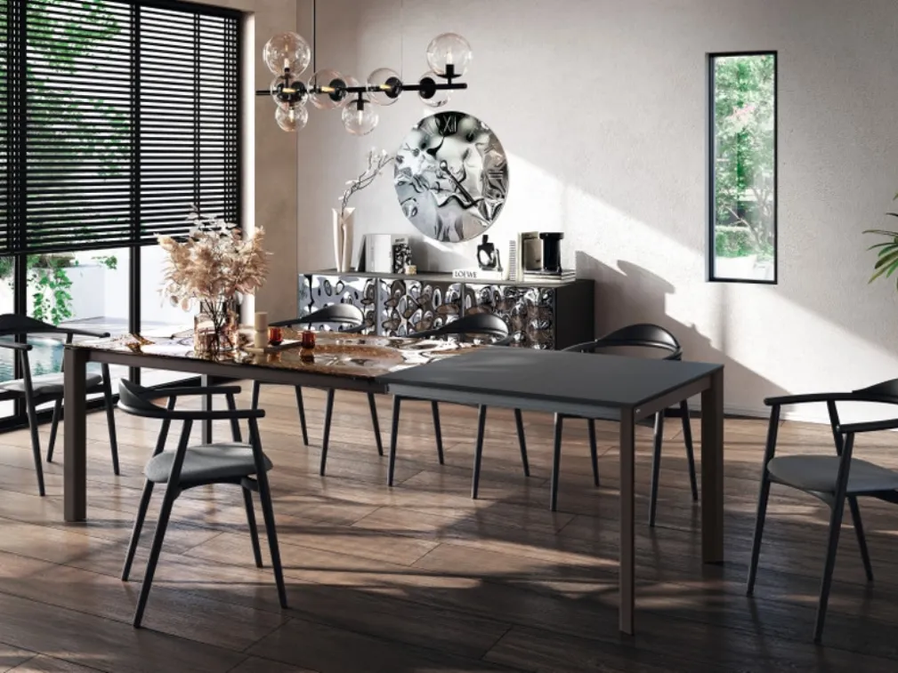 Tavolo Cosmic in gres porcellanato di Scavolini