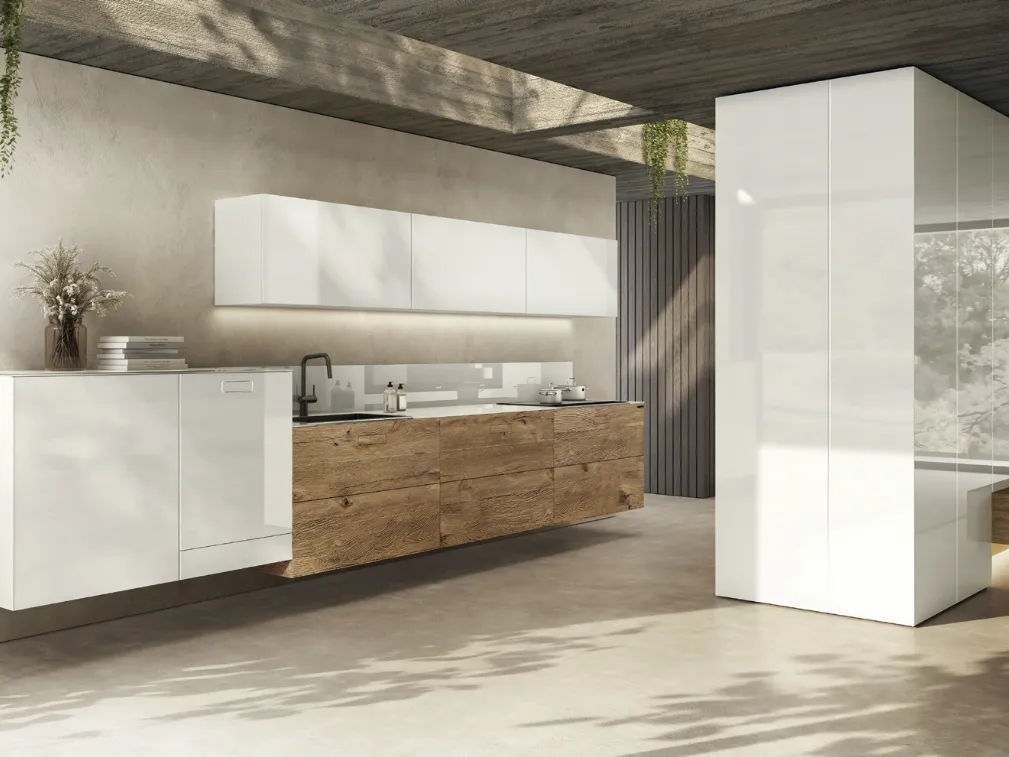 Cucina Design lineare 36e8 Project 2818 di Lago